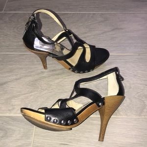 Michael Kors Black Platform Heels